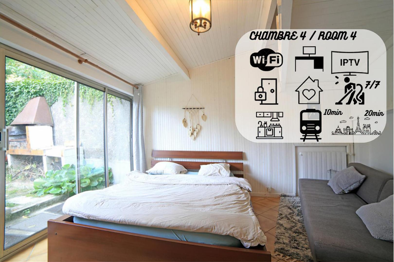 Chambre 4, Calme, 1 Station De Paris Maisons-Alfort Luaran gambar